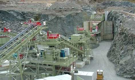 Granite Crushing Plant