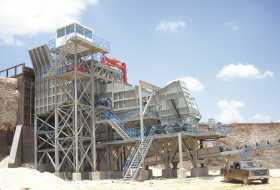Stationary Crushing Plant for Chippings